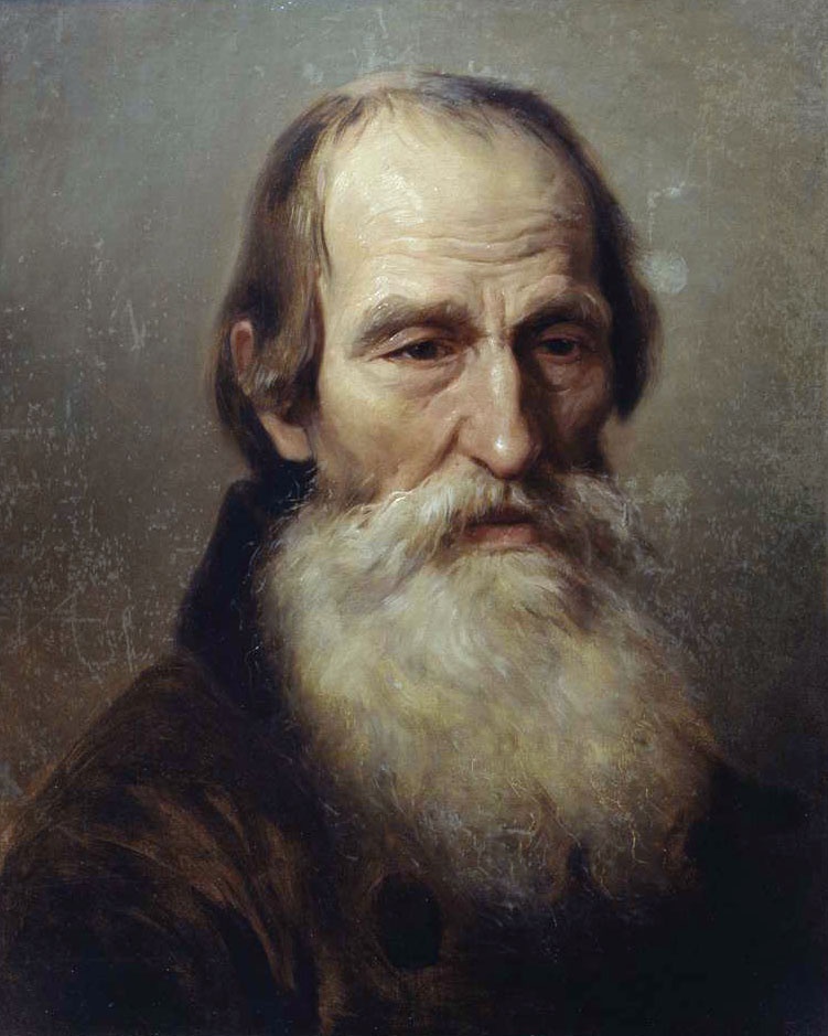 Кошелев. Старик-крестьянин. 1868