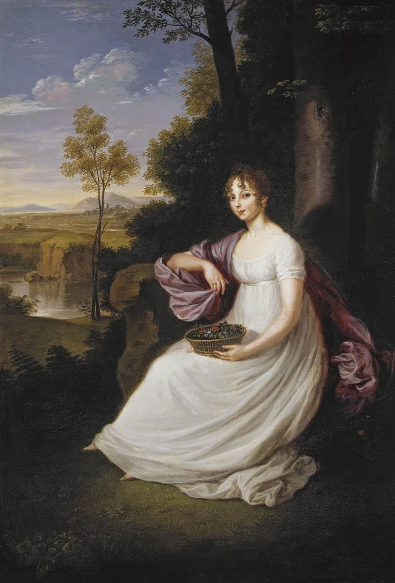 Гуттенбрунн. Портрет Бибиковой. 1803