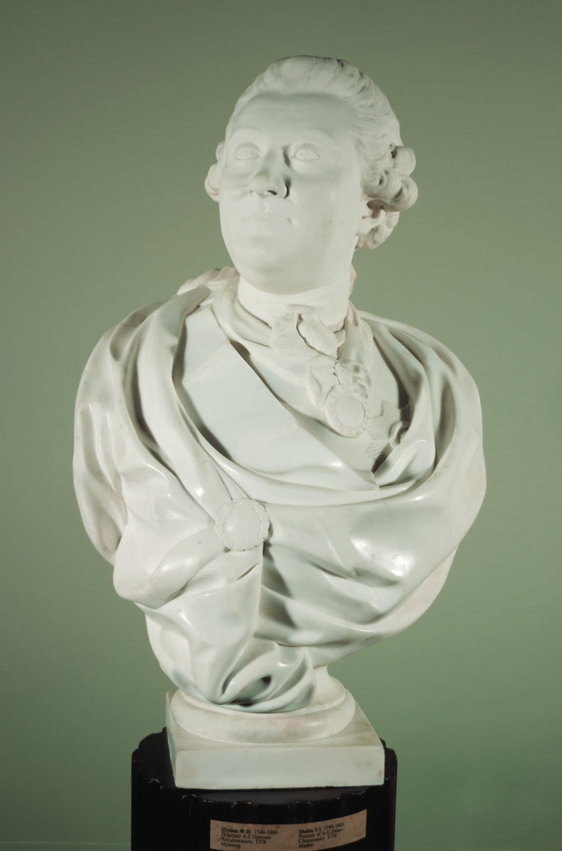 Шубин. Портрет графа А.Г.Орлова-Чесменского. 1778