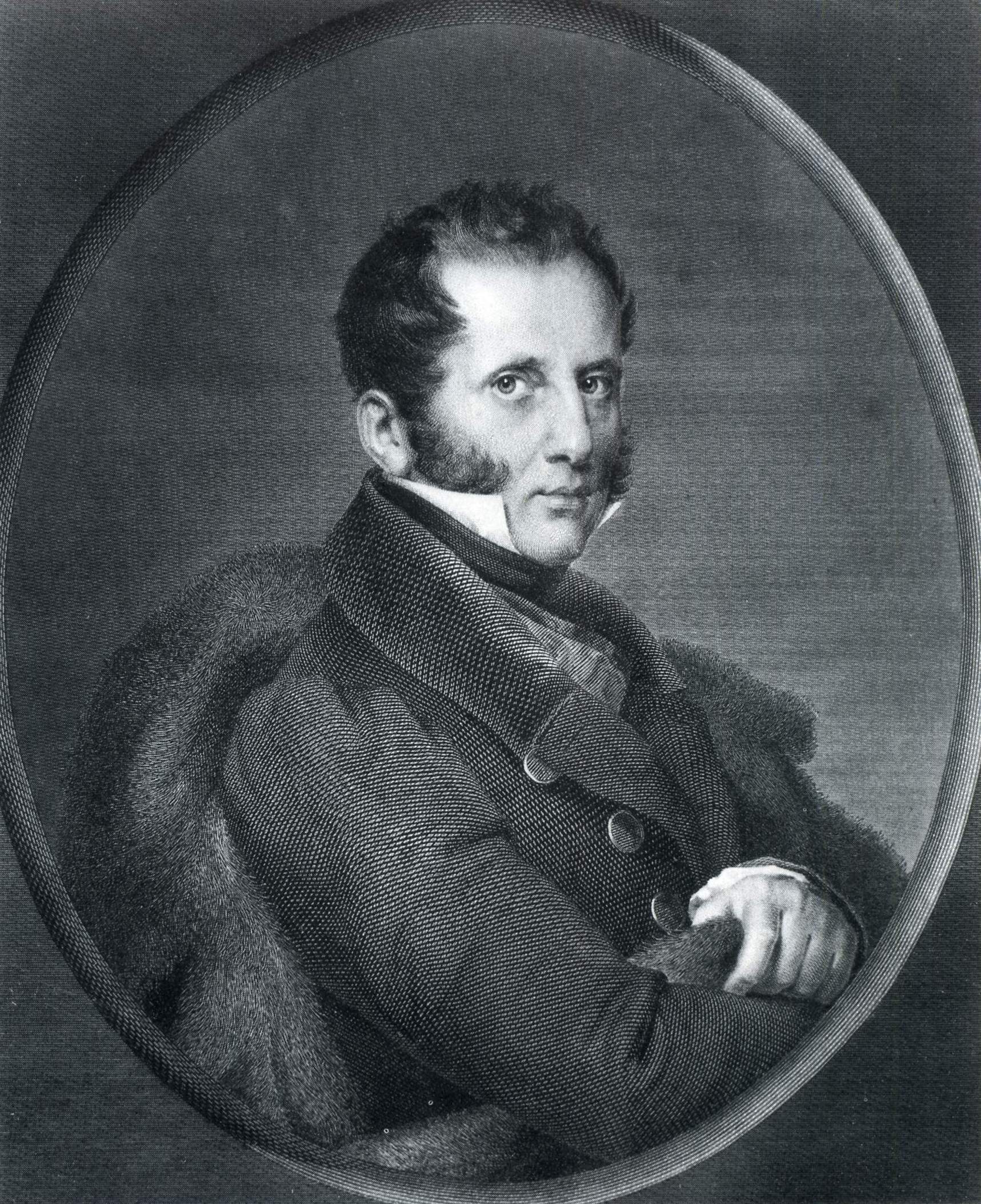Уткин Н.. Портрет С.С.Уварова, президента Академии наук. 1836