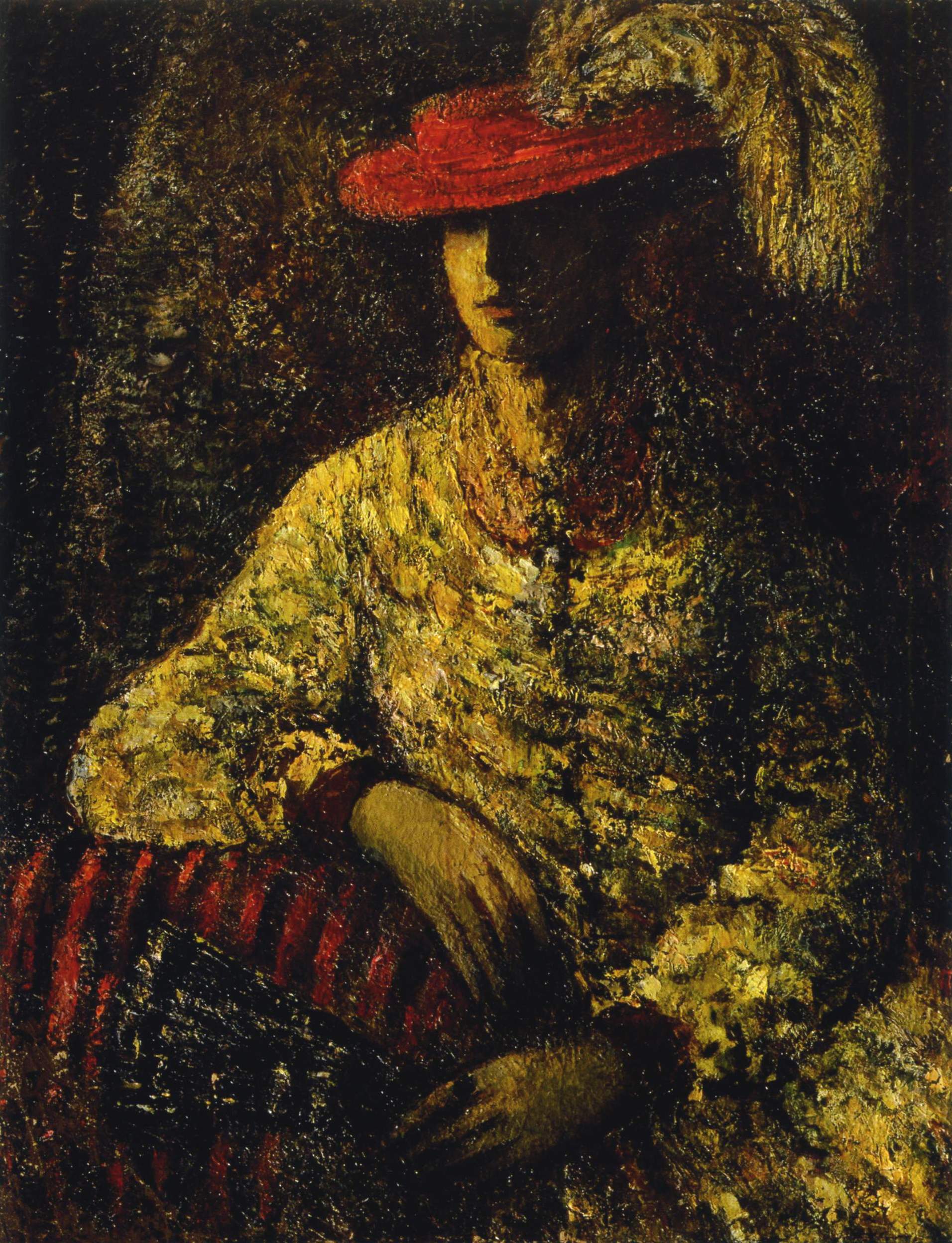Соколов М.К.. Женский портрет . Конец 1920-х  