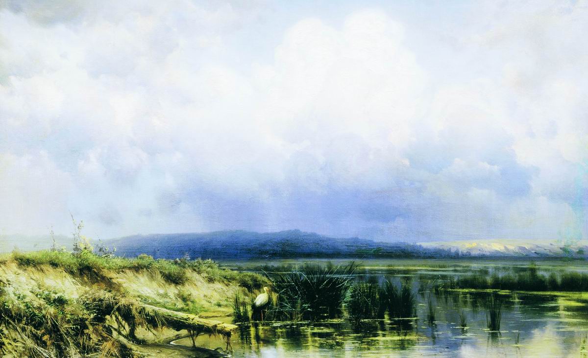 Крыжицкий. Гроза собирается. 1885
