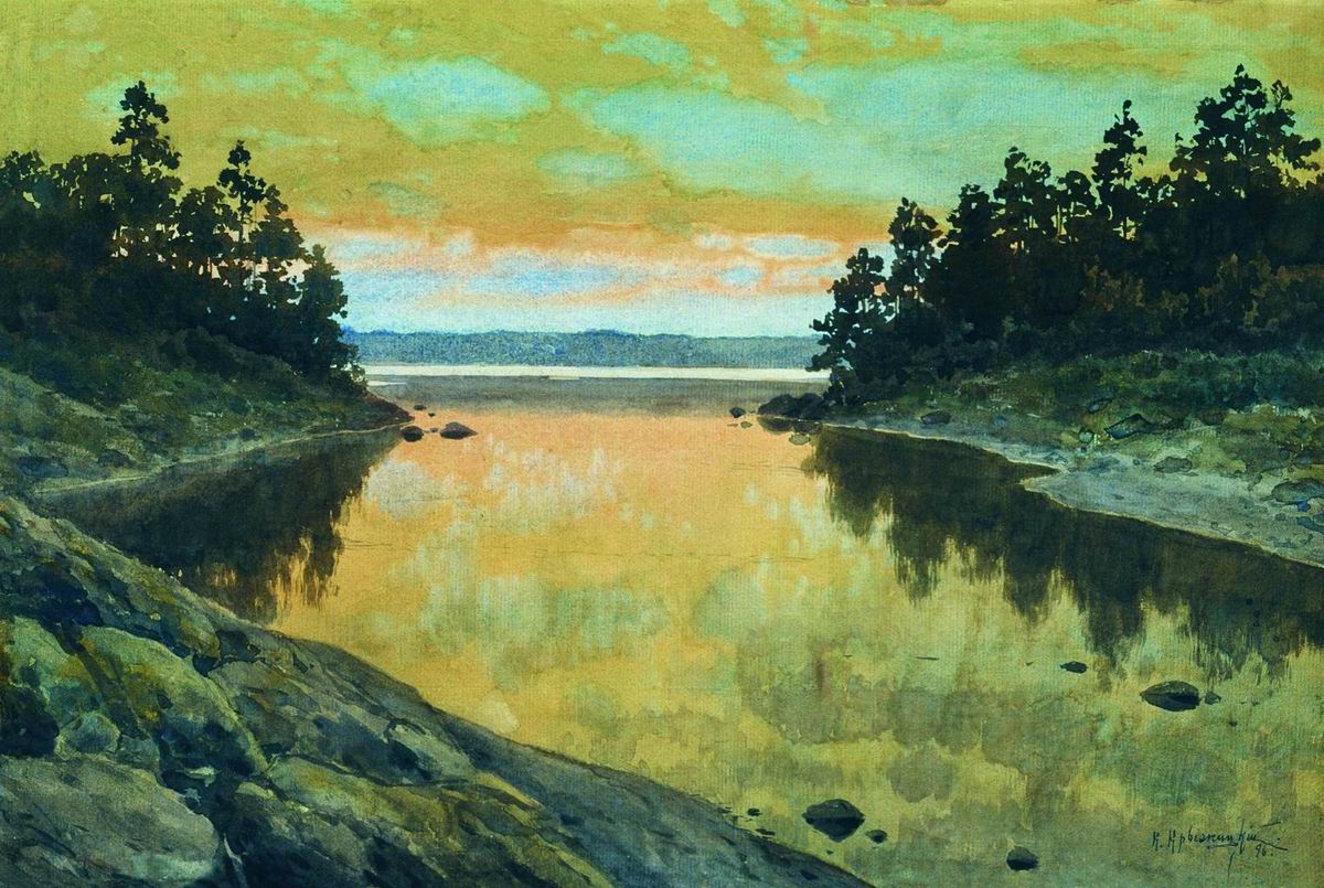 Крыжицкий. Река. 1896