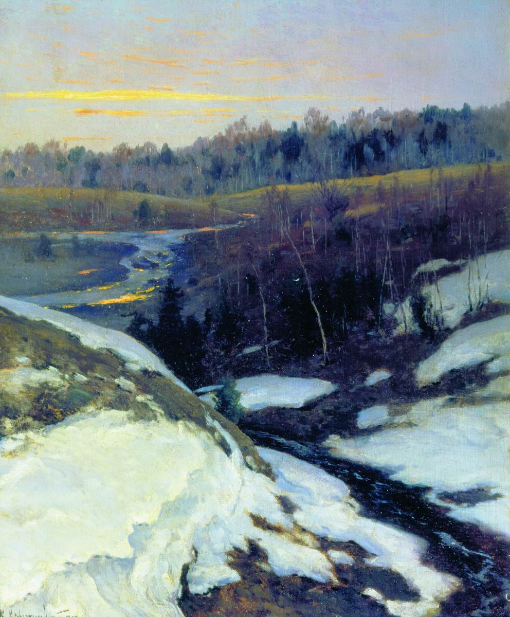 Крыжицкий. Ранняя весна. 1905