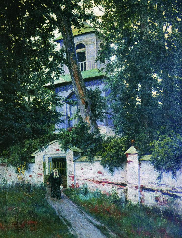 Крыжицкий. Церковная ограда. 1905