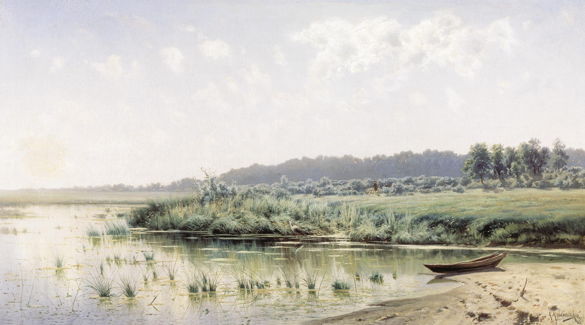 Крыжицкий. Перед полуднем. 1885