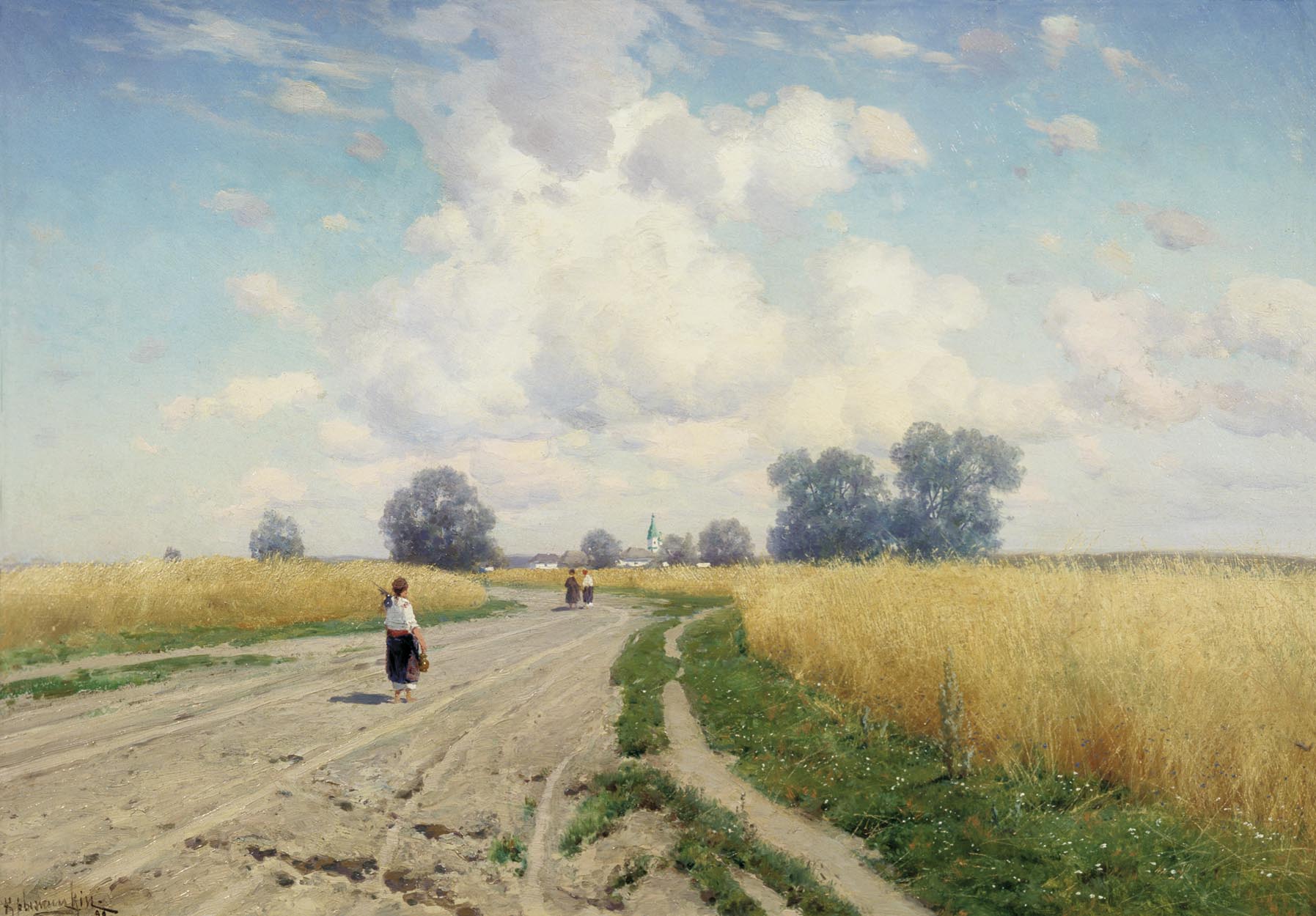Крыжицкий. Дорога. 1899