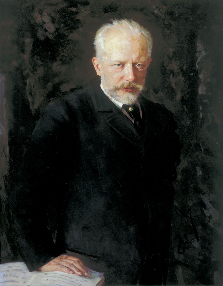 Кузнецов Н.Д.. Портрет композитора Петра Ильича Чайковского. 1893