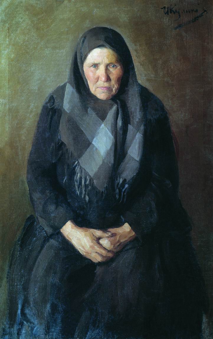 Куликов. Портрет матери. 1896