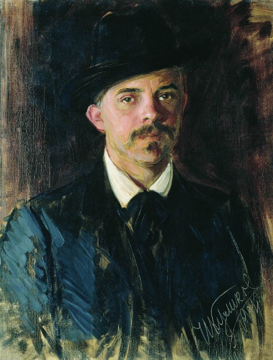 Куликов. Портрет Л.В.Попова. 1900