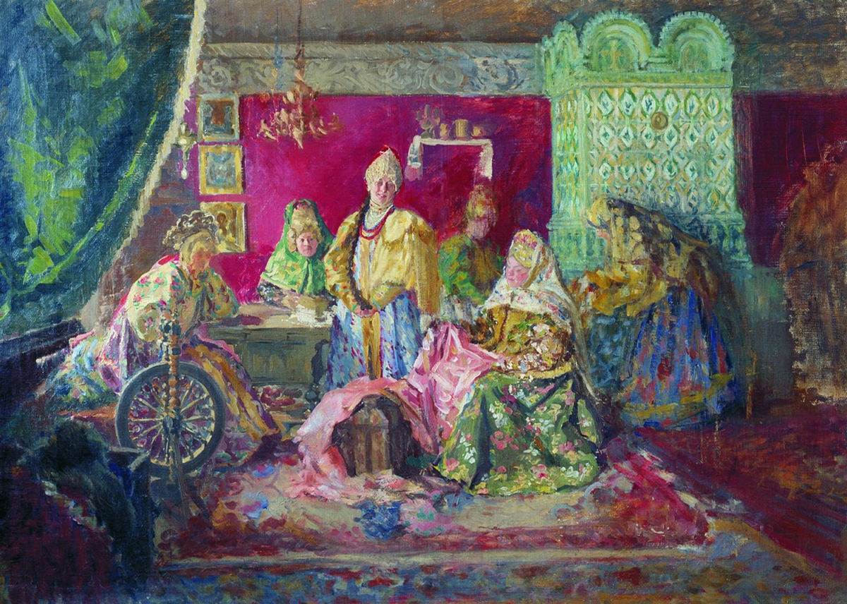 Куликов. В боярском тереме. 1906-1907