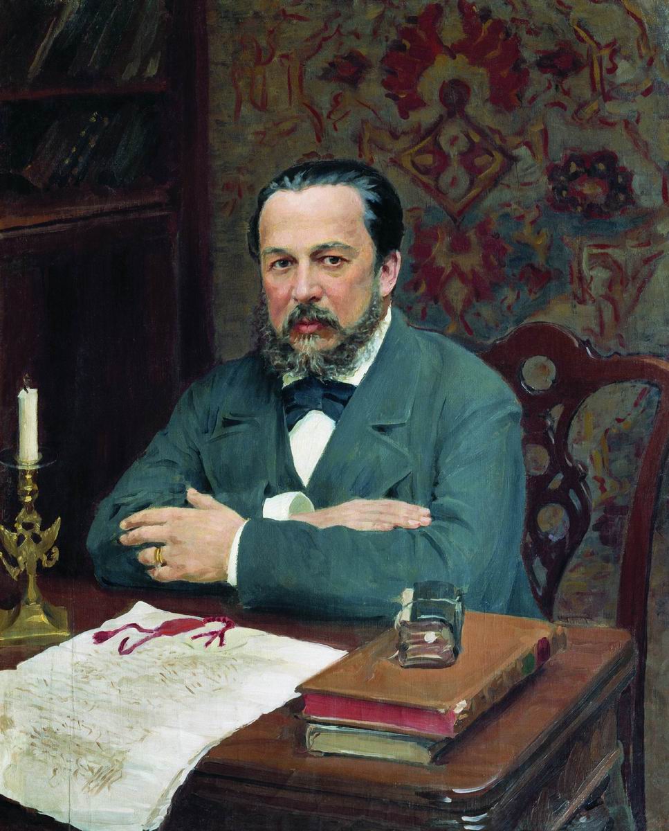 Куликов. Портрет А.С.Уварова. 1916