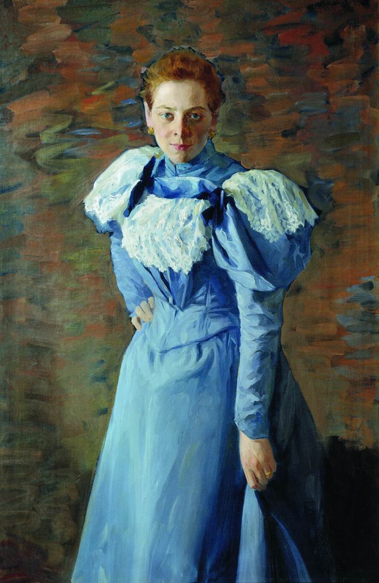 Куликов. Портрет Е.С.Калининой. 1911