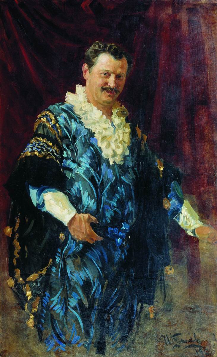 Куликов. Портрет А.Л.Дурова. 1911