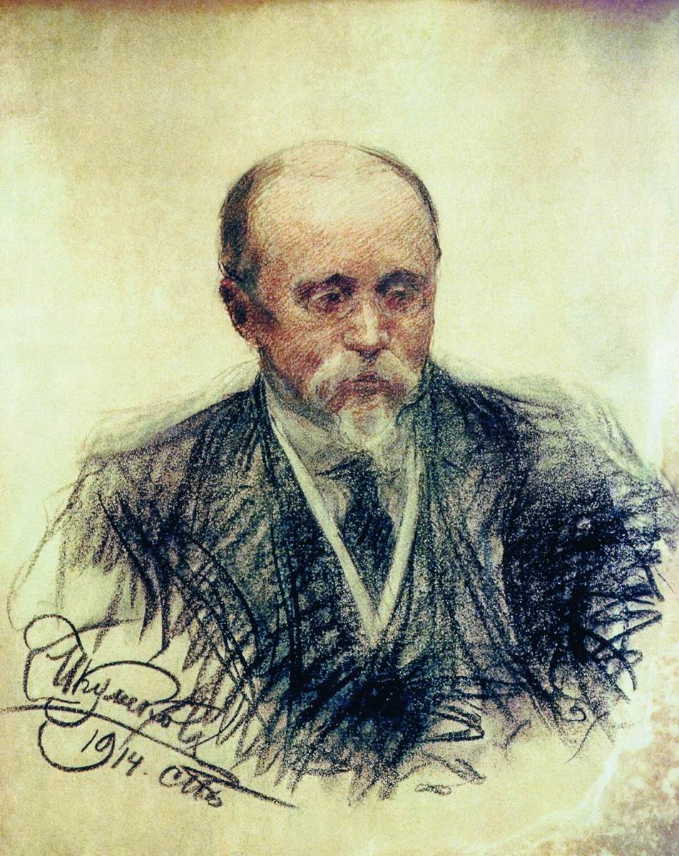 Куликов. Портрет М.О.Меньшикова. 1914
