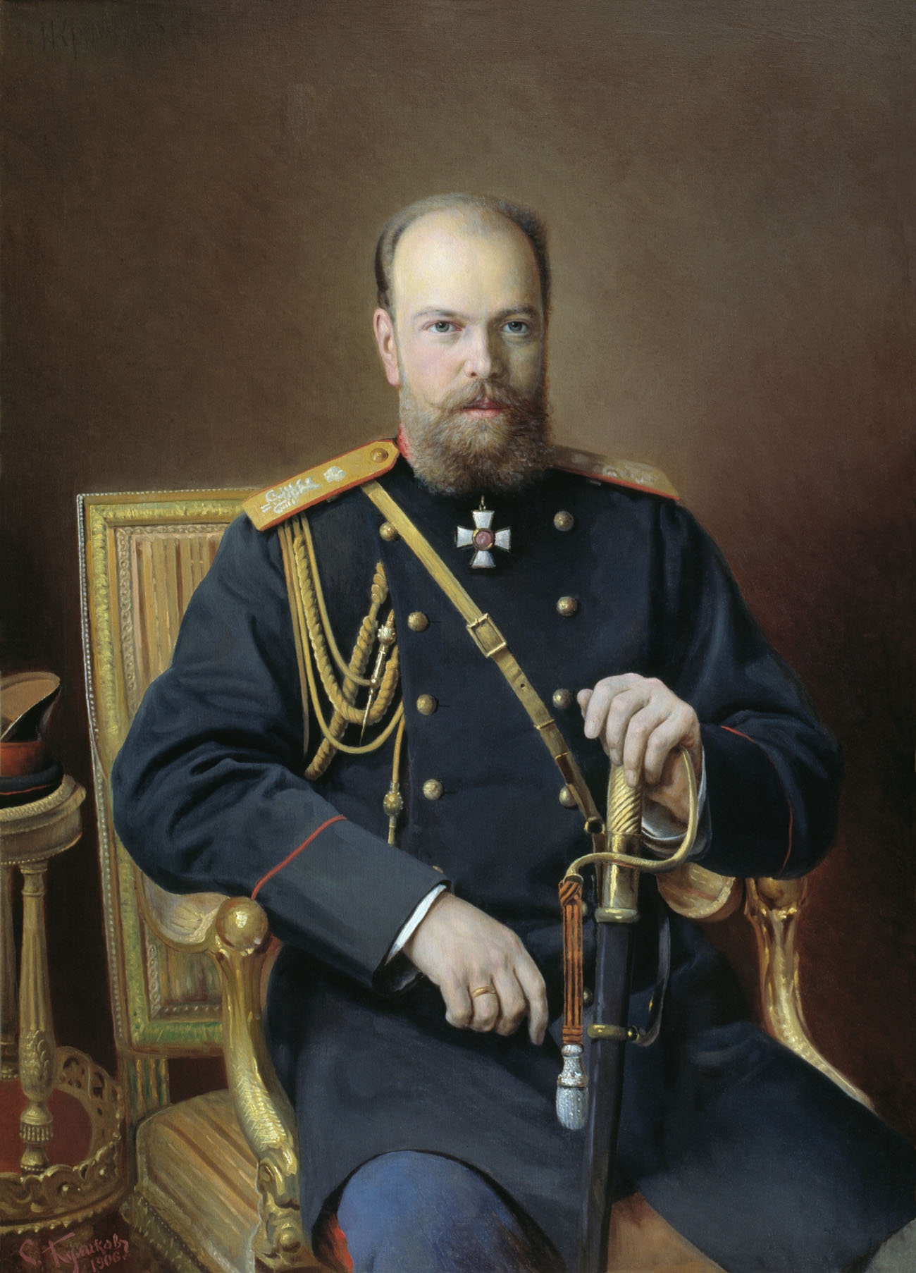 Куликов. Портрет Александра III