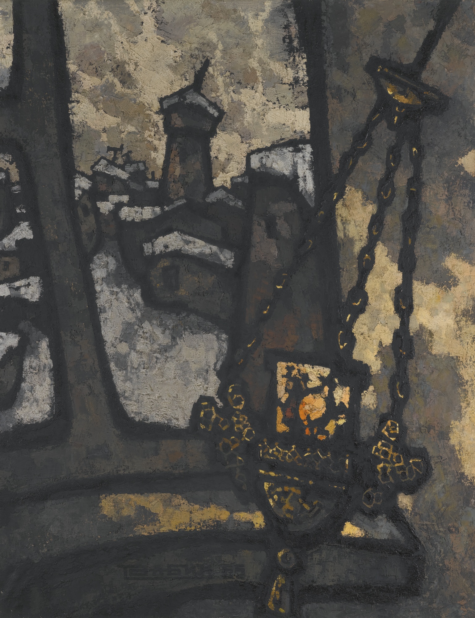 Рабин. Вторая лампада. 1965