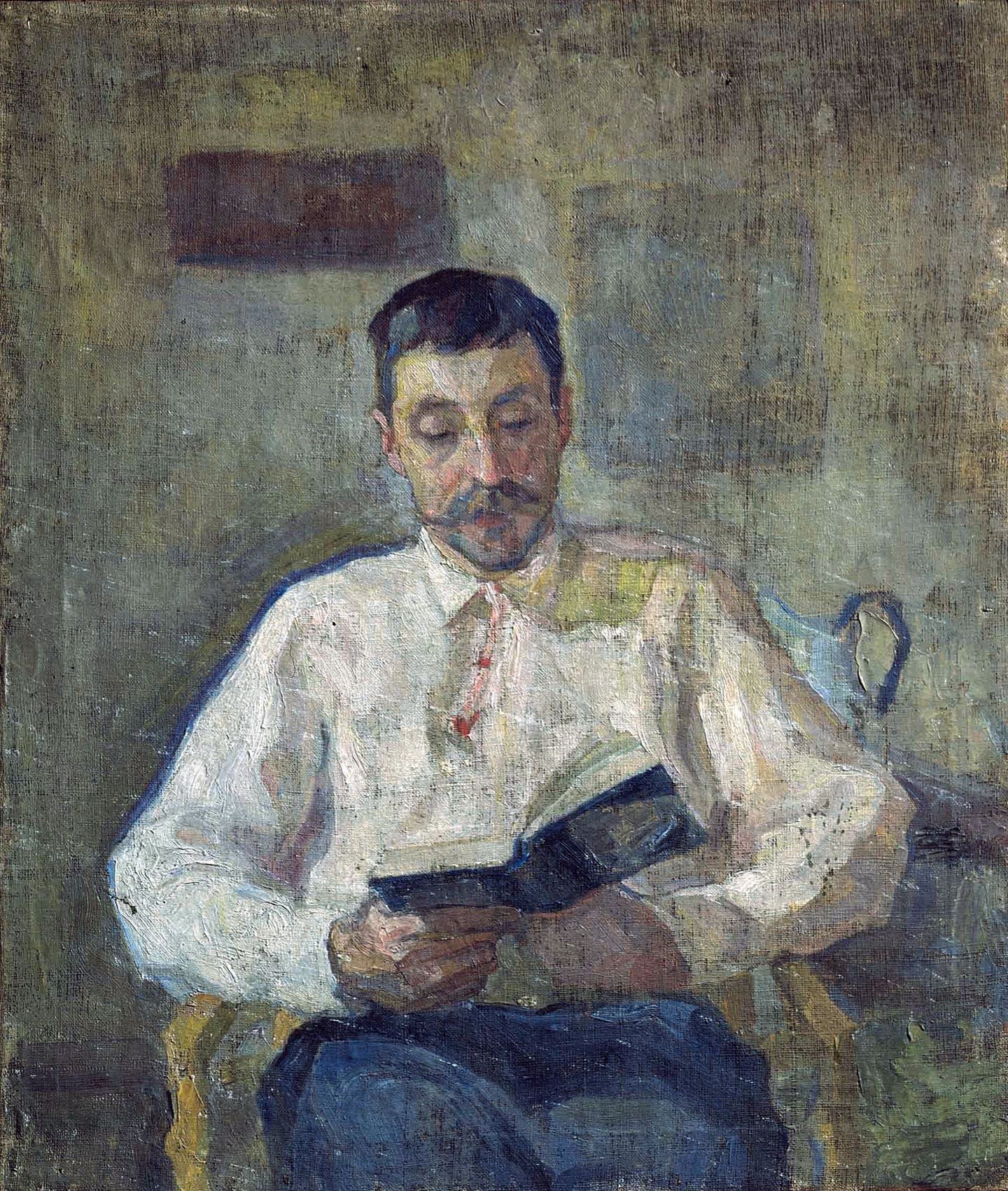 Гуро. Портрет М.В. Матюшина. Начало 1900-х