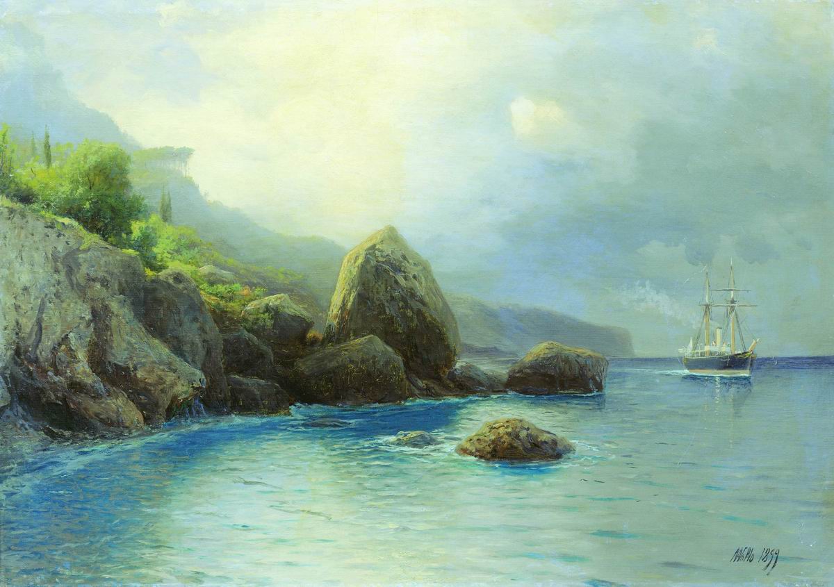 Лагорио. Берег моря. 1899