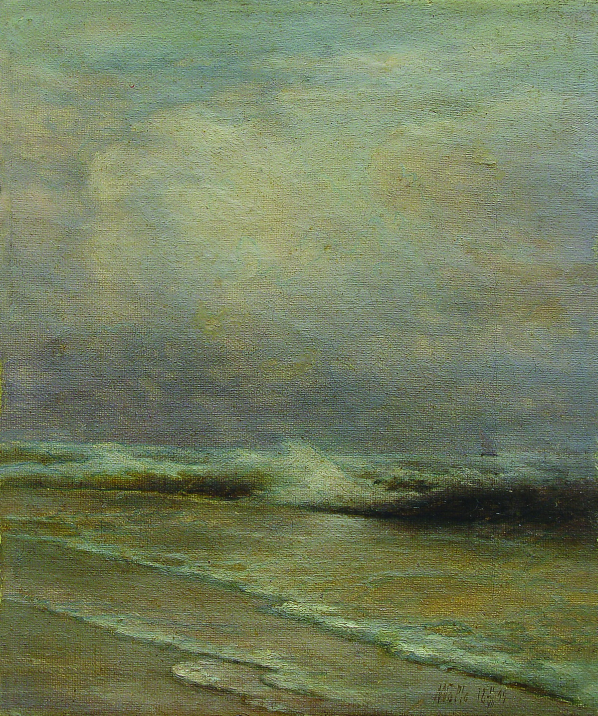 Лагорио. Морской пейзаж. 1899