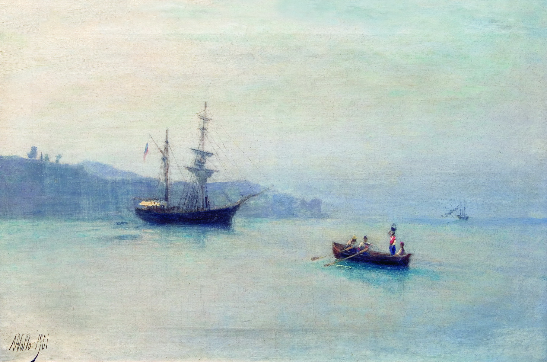 Лагорио. Морской пейзаж. 1901
