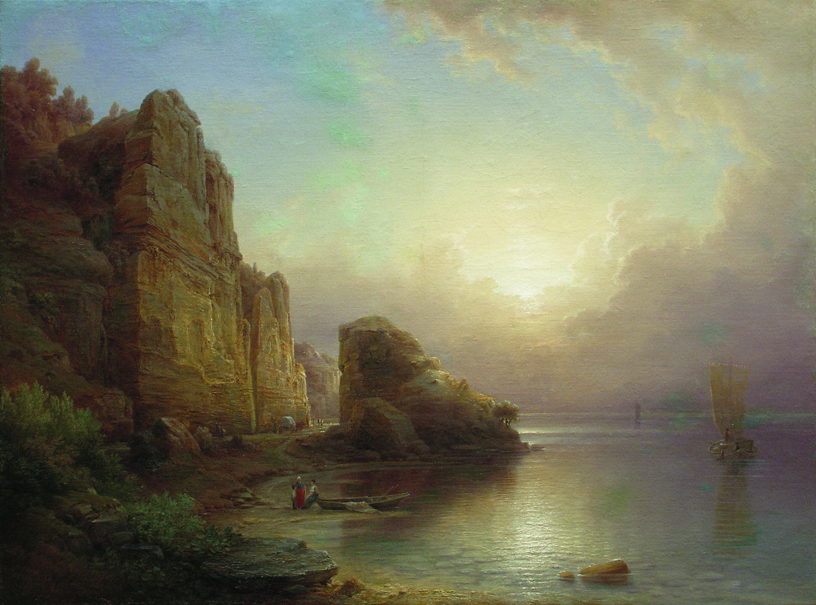 Лагорио. Лофотенский остров. Скалы у моря. 1895