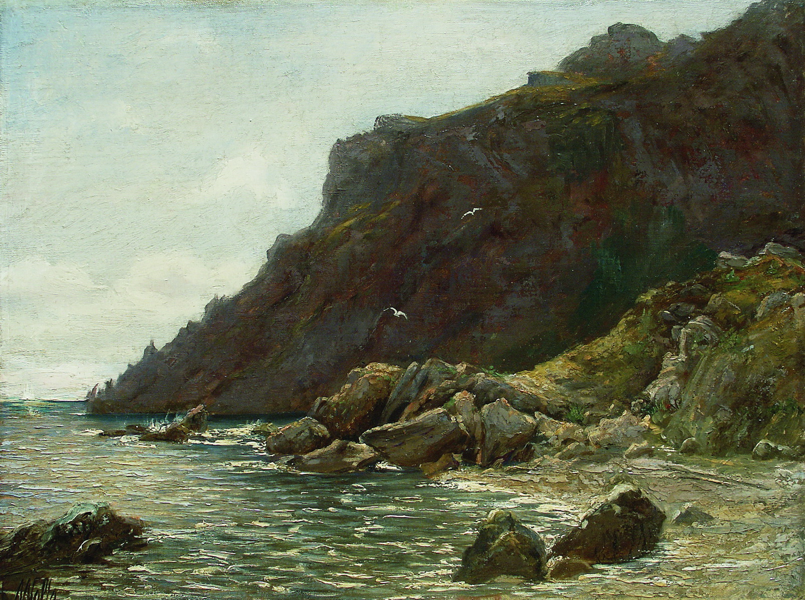 Лагорио. Морской берег. 1890-е