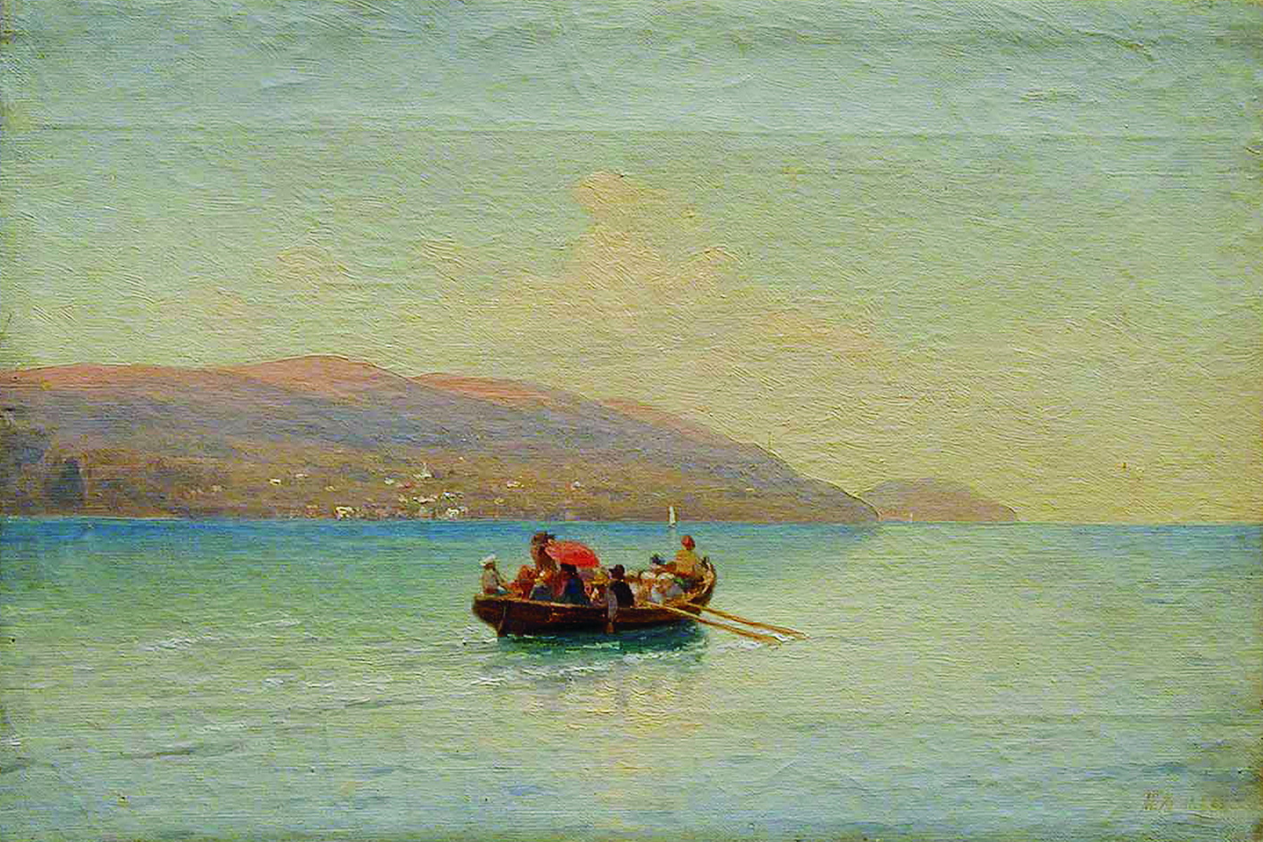 Лагорио. Морская прогулка. 1880-е