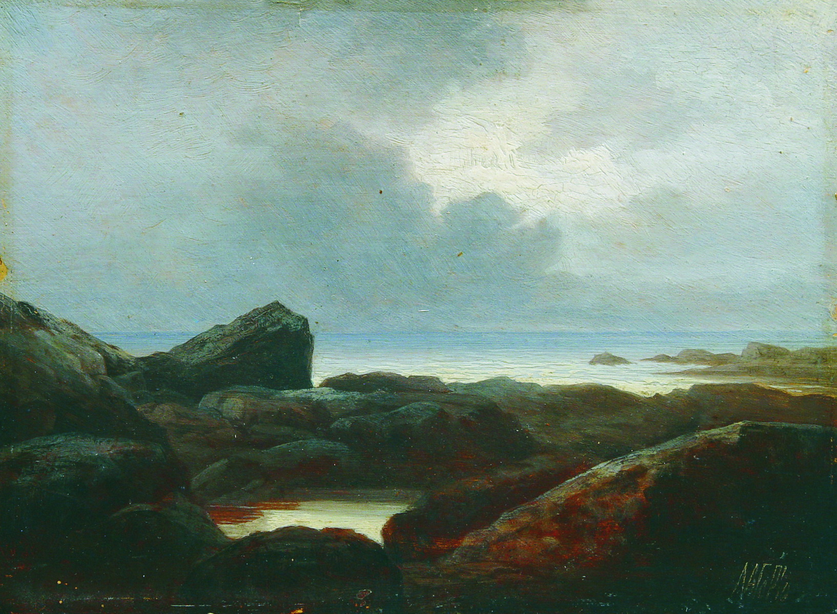 Лагорио. Залив. 1860-е