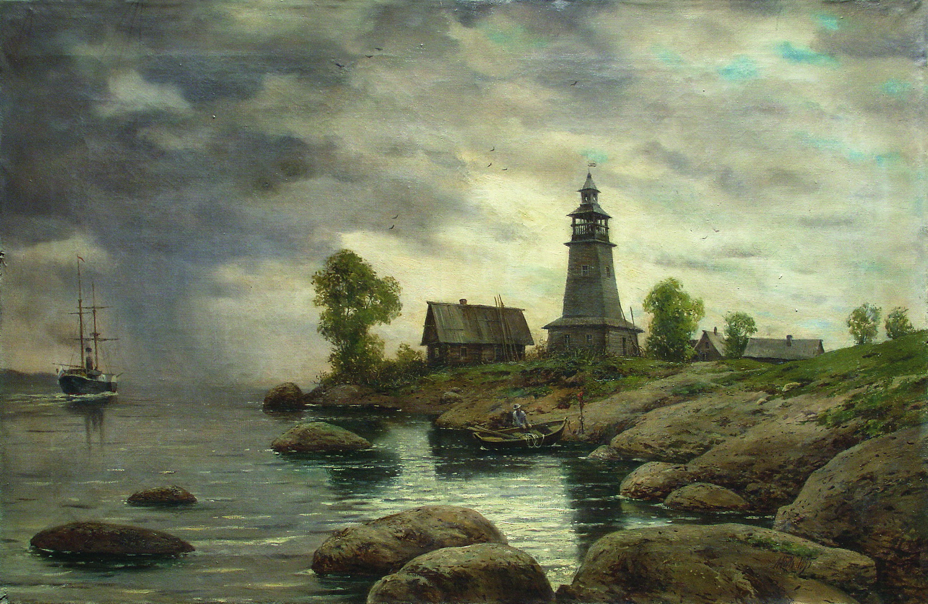 Лагорио. Залив. 1895