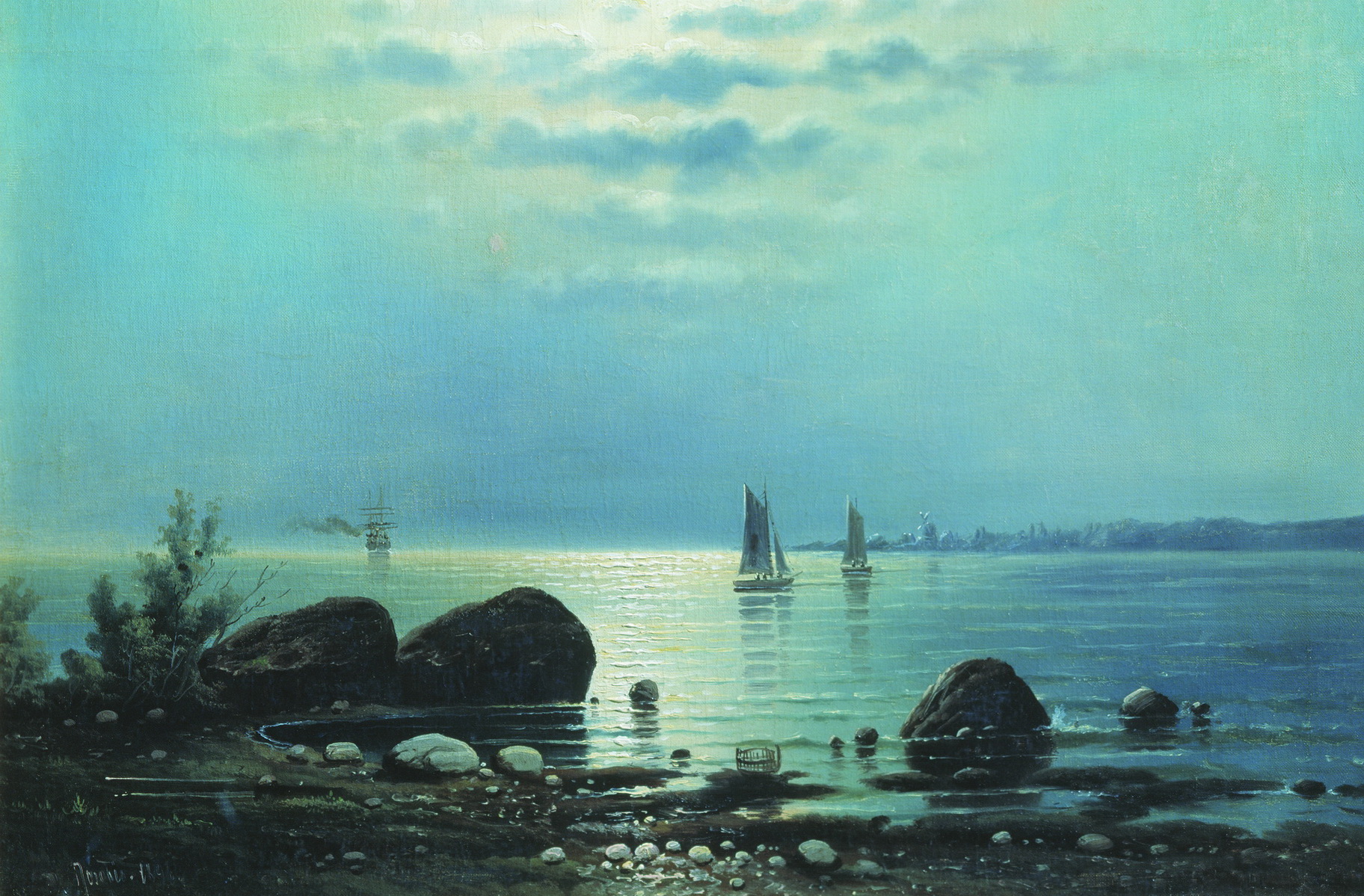 Лагорио. Морской пейзаж. 1896