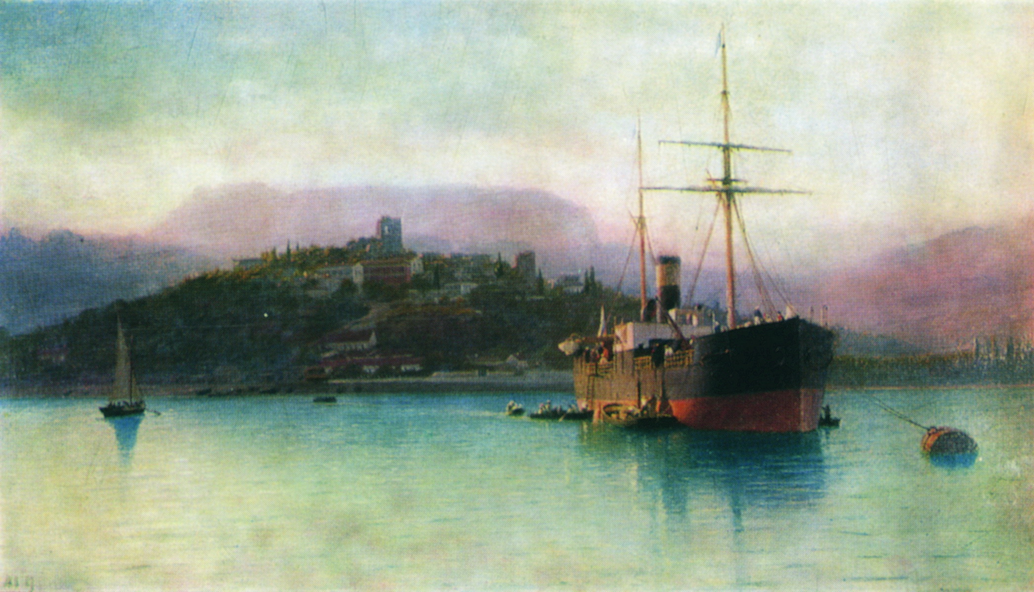 Лагорио. Алушта. 1889