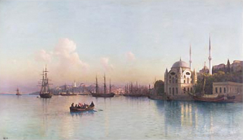 Лагорио. Залив Золотой Рог. Босфор. 1883