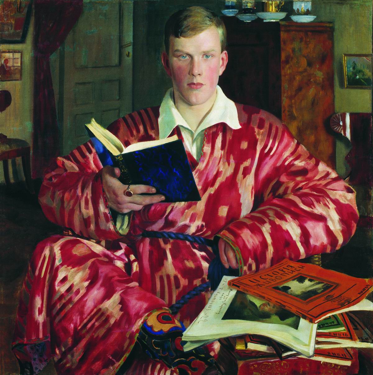Кустодиев Б.. Портрет К.Б.Кустодиева. 1922