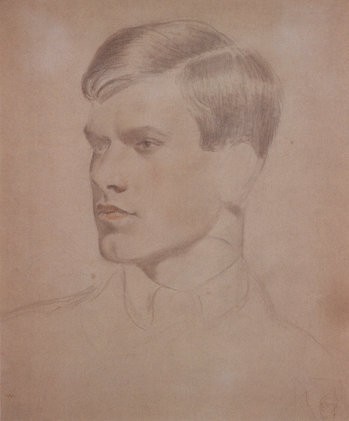 Кустодиев Б.. Портрет К.Б.Кустодиева. 1921