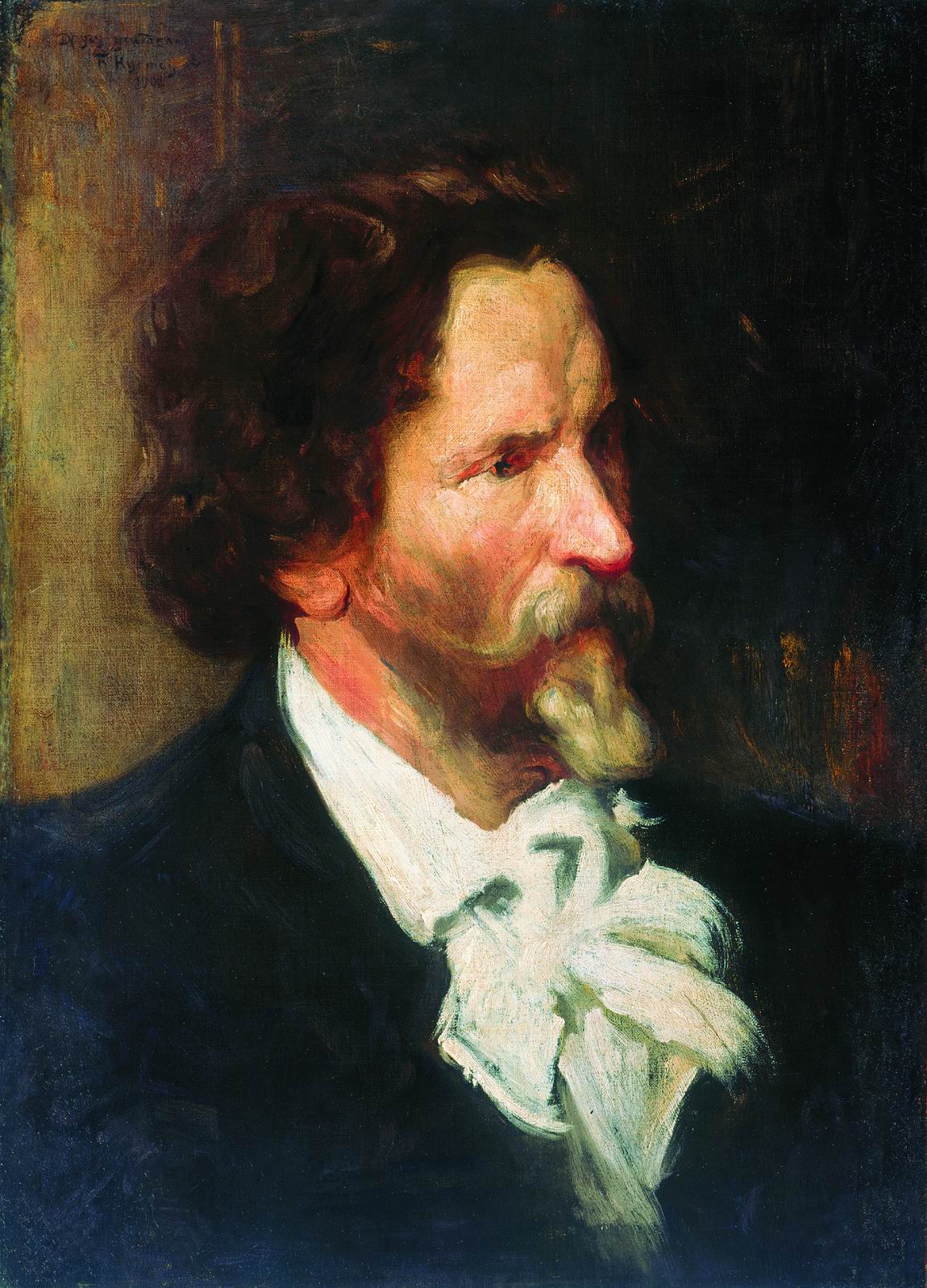 Кустодиев Б.. Портрет И.Е.Репина. 1902
