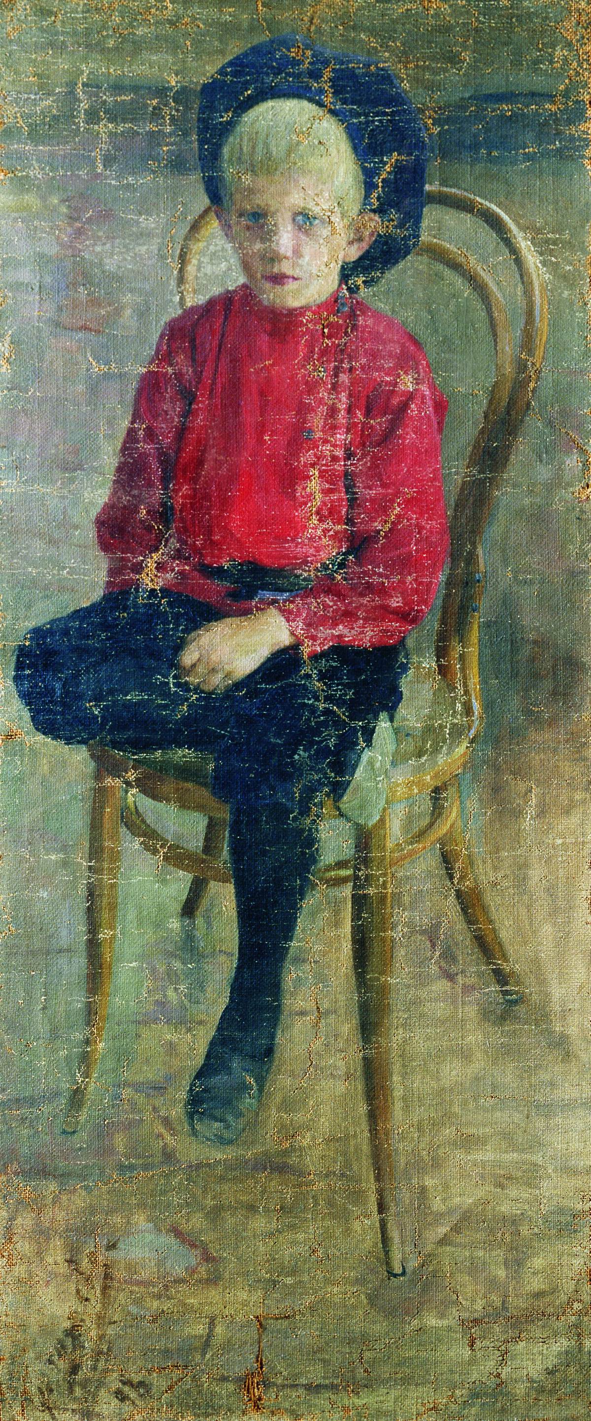 Кустодиев Б.. Портрет Гурия Николаевича Смирнова, двоюродного брата художника. 1898