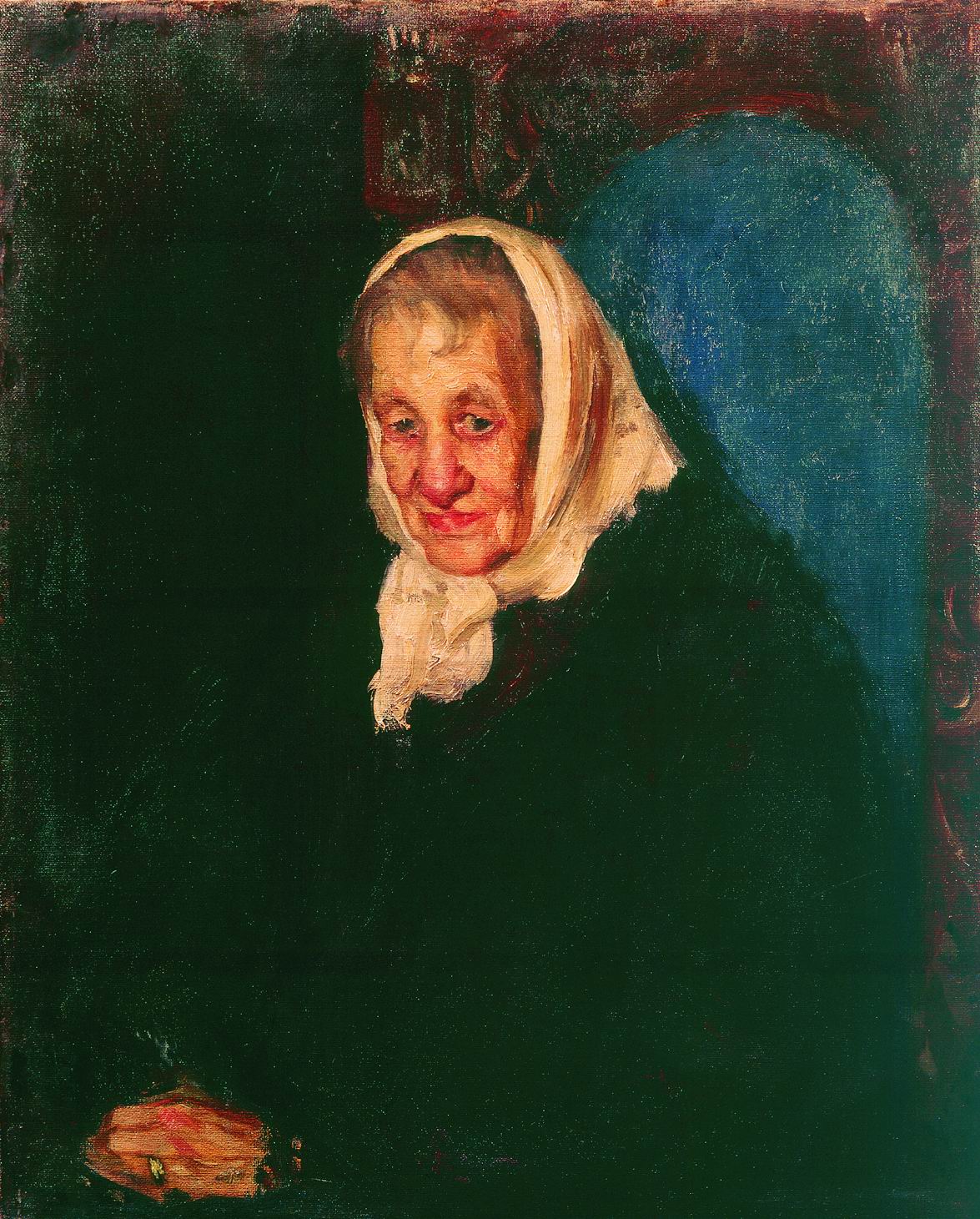 Кустодиев Б.. Портрет Юлии Петровны Грек. 1901