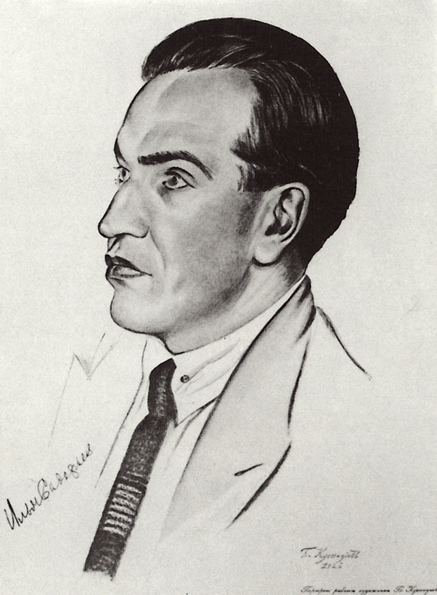 Кустодиев Б.. Портрет И.И.Садофьева. 1926