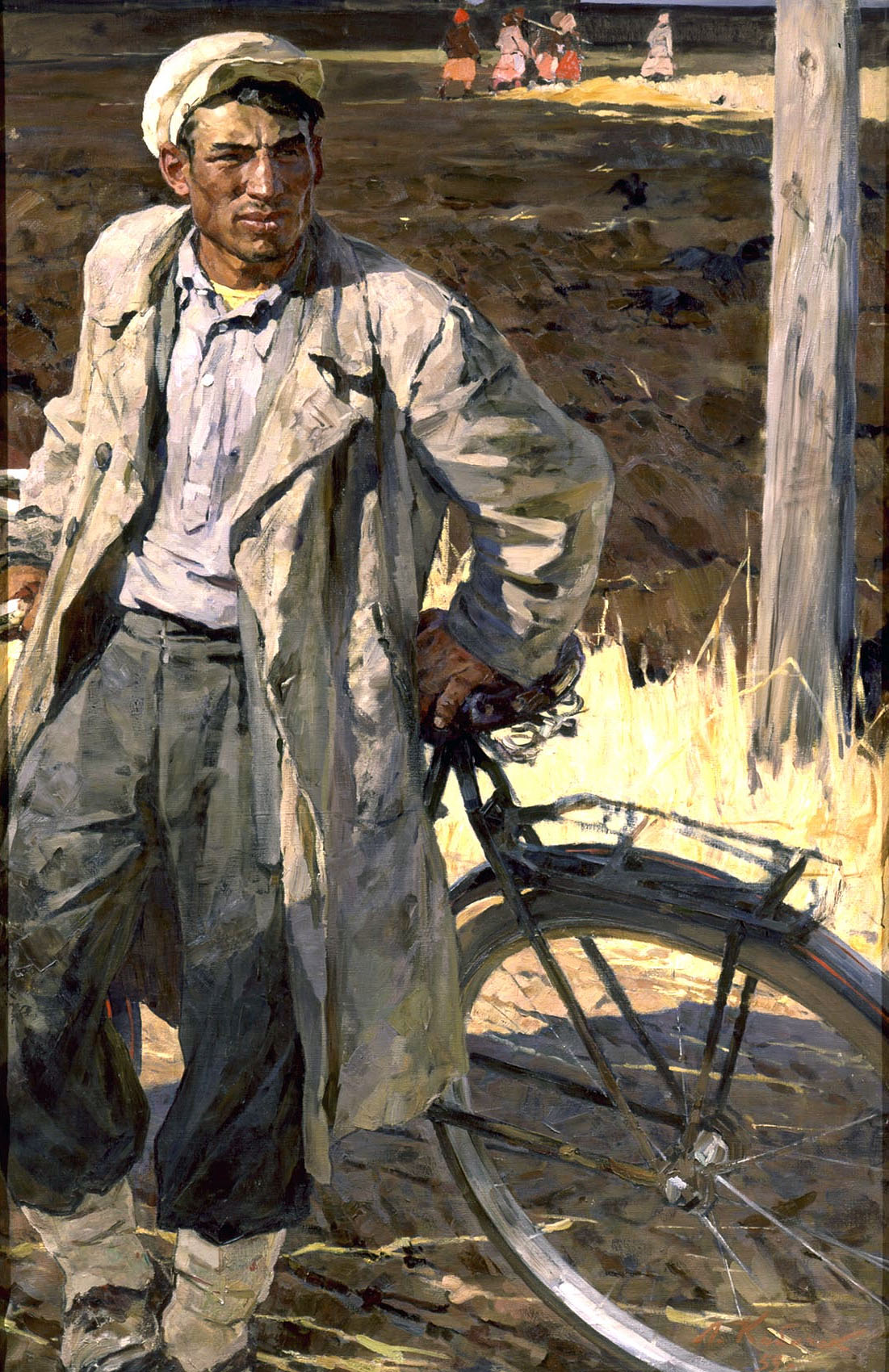 Кабачек. Портрет бригадира А.И.Перепелкина. 1959