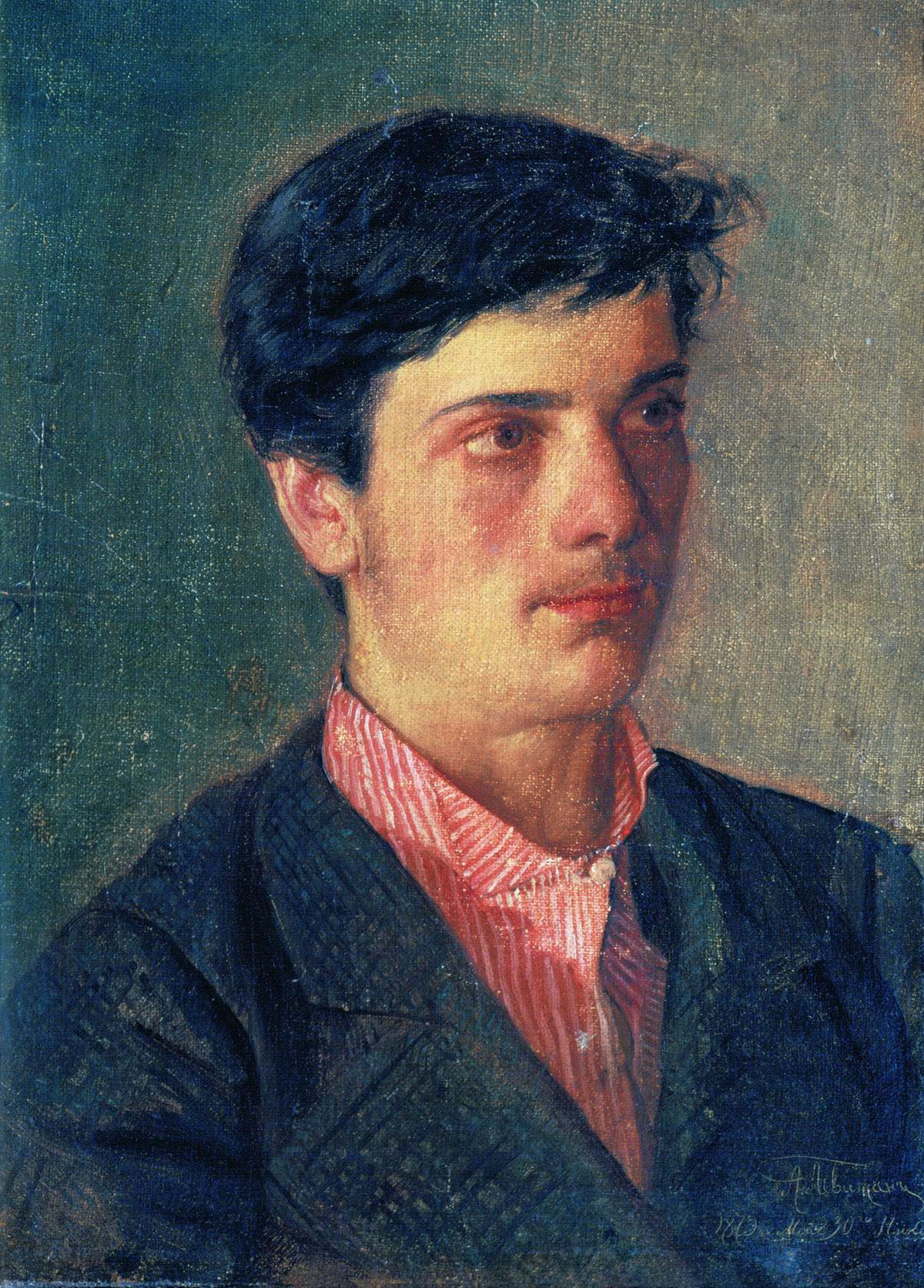Левитан А.. Портрет И.И.Левитана. 1879
