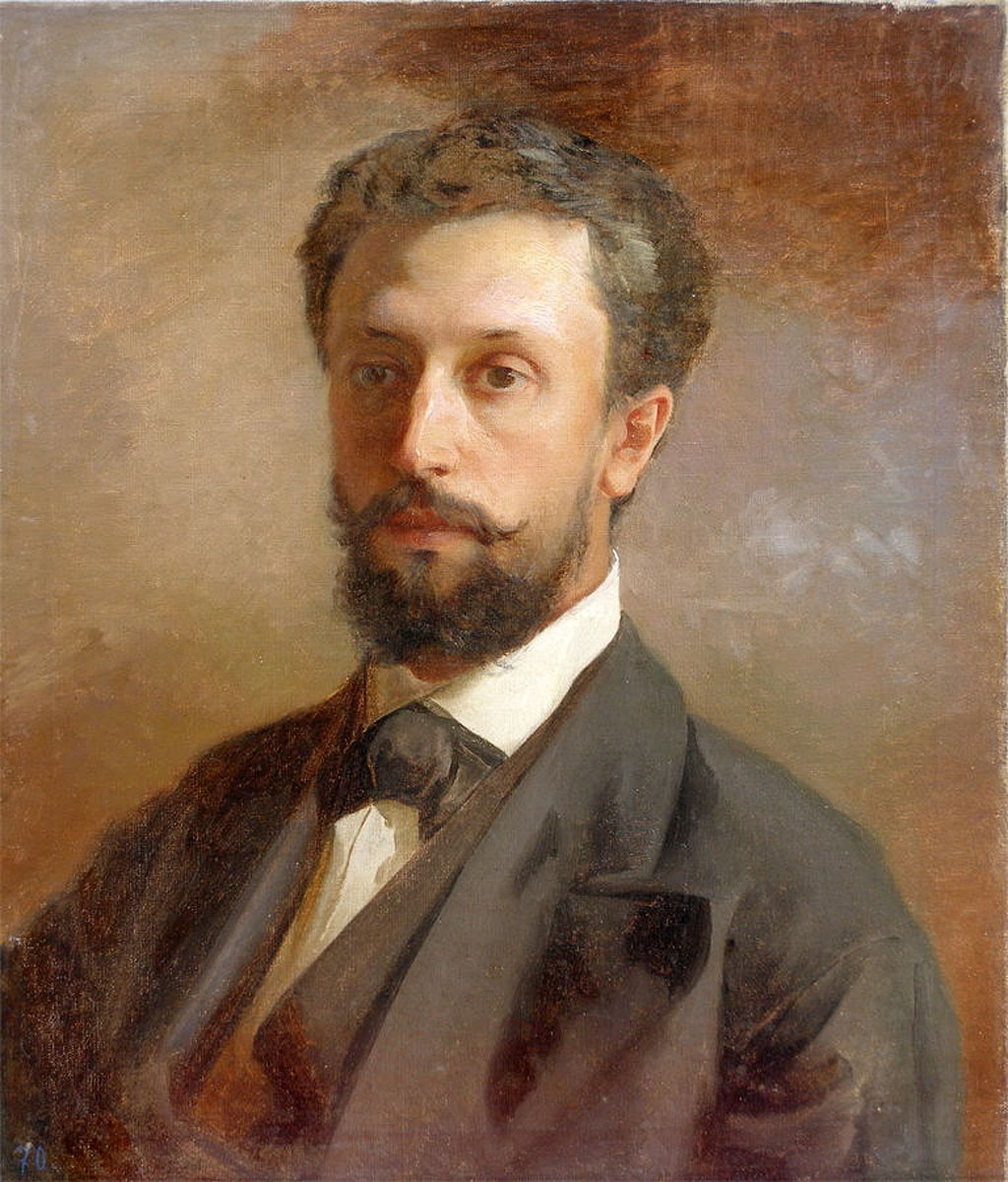 Литовченко. Портрет Евгения Григорьевича Шварца. 1874