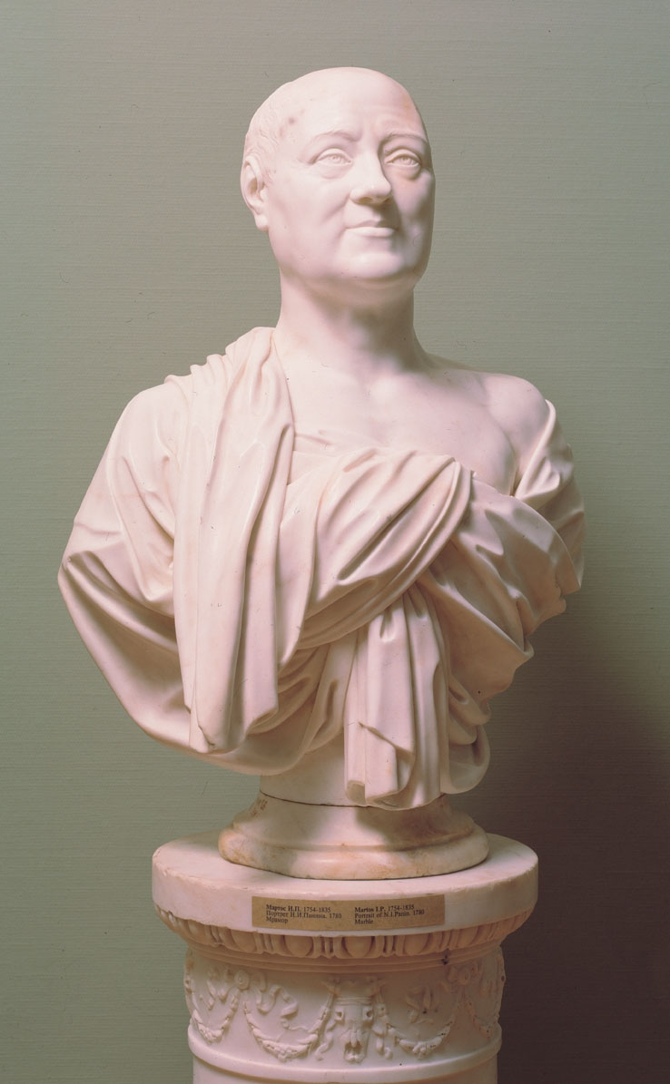 Мартос. Портрет графа Н.И.Панина. 1780