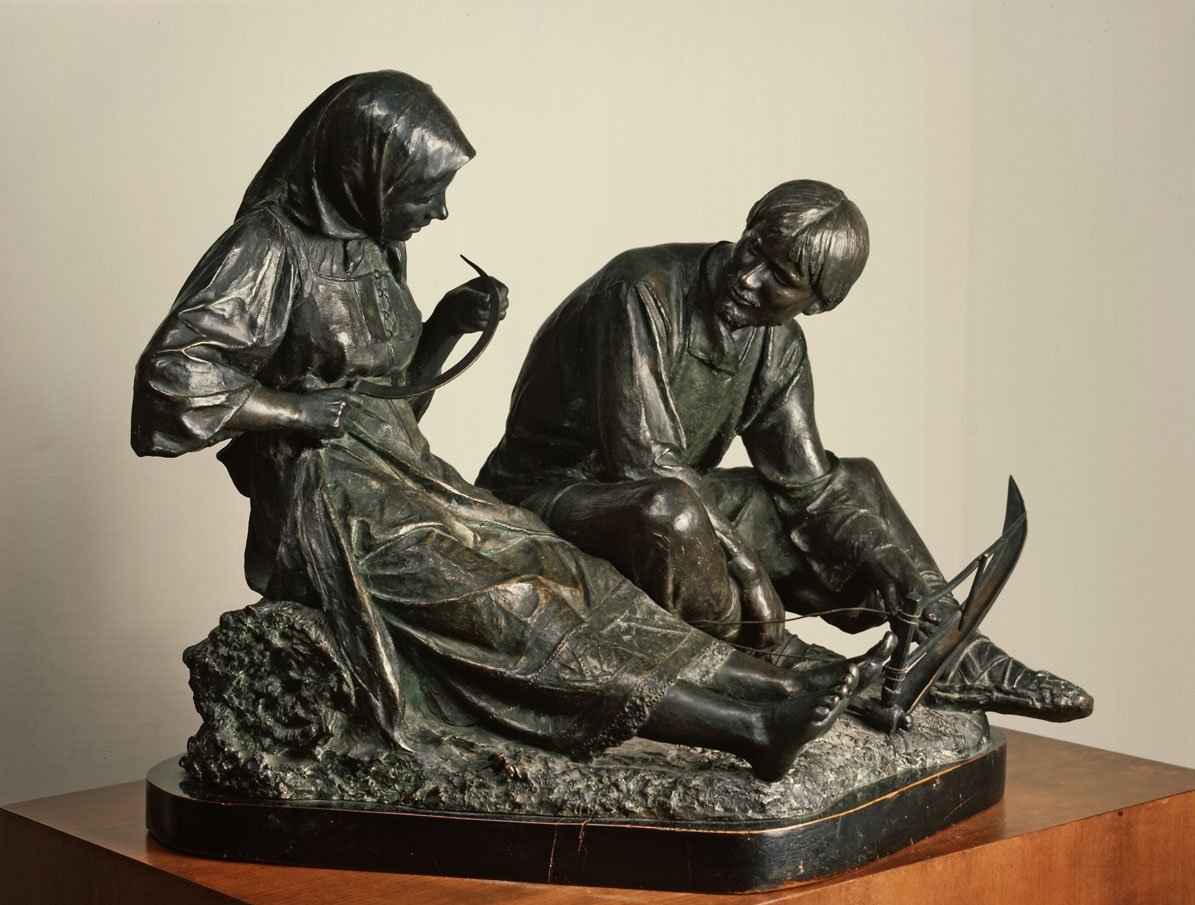 Беклемишев. Деревенская любовь. 1896