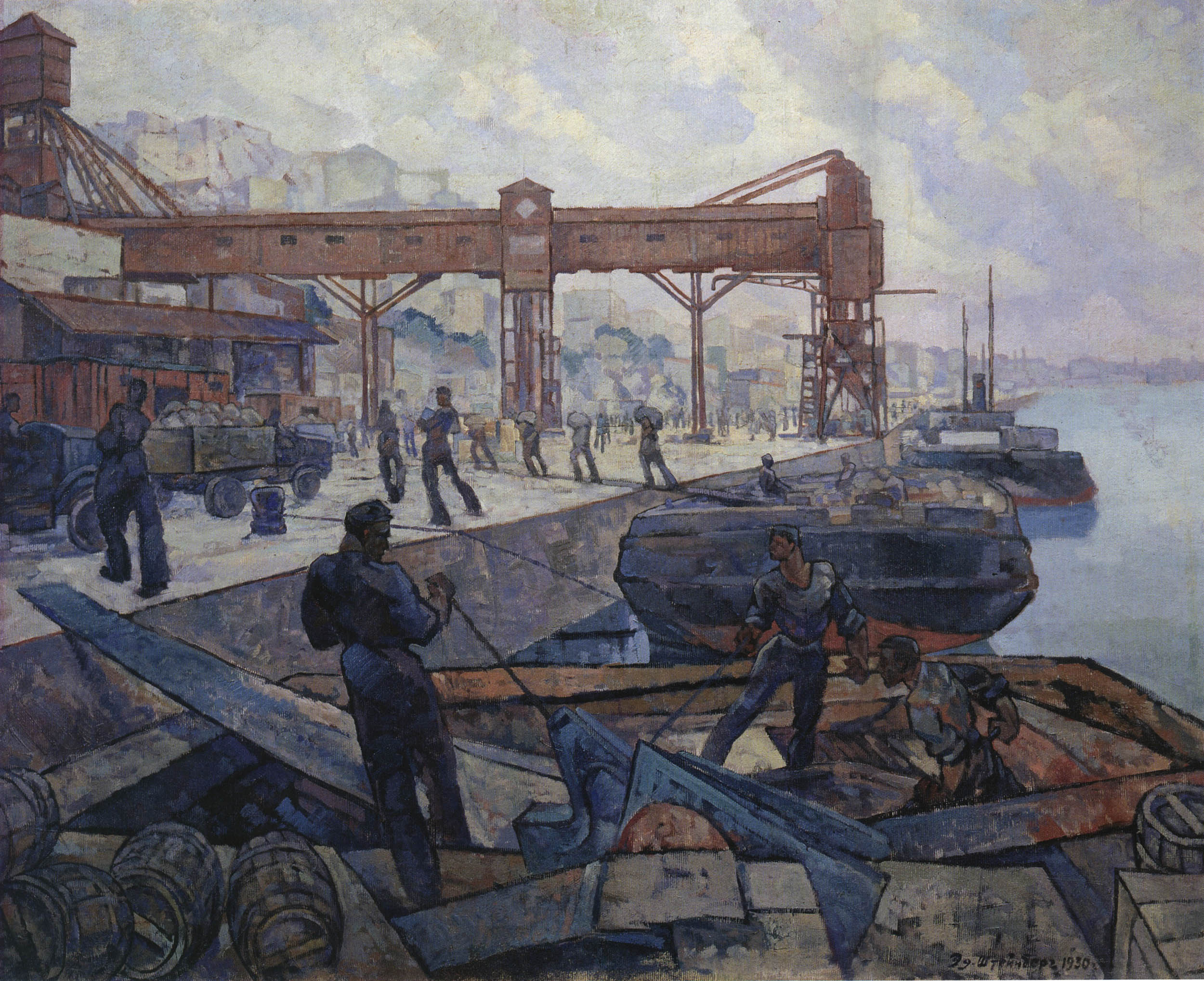 Штейнберг. В порту. 1930