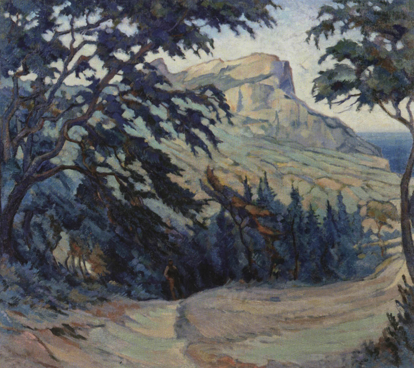 Штейнберг. Крымский пейзаж. 1920-е