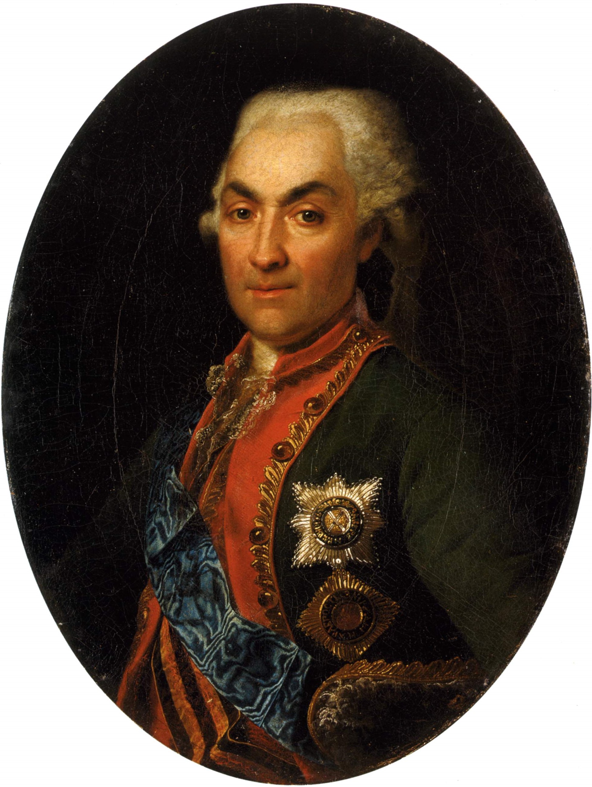 Левицкий Д.. Портрет фельдмаршала князя Николая Васильевича Репнина (1734-1801) . 1792