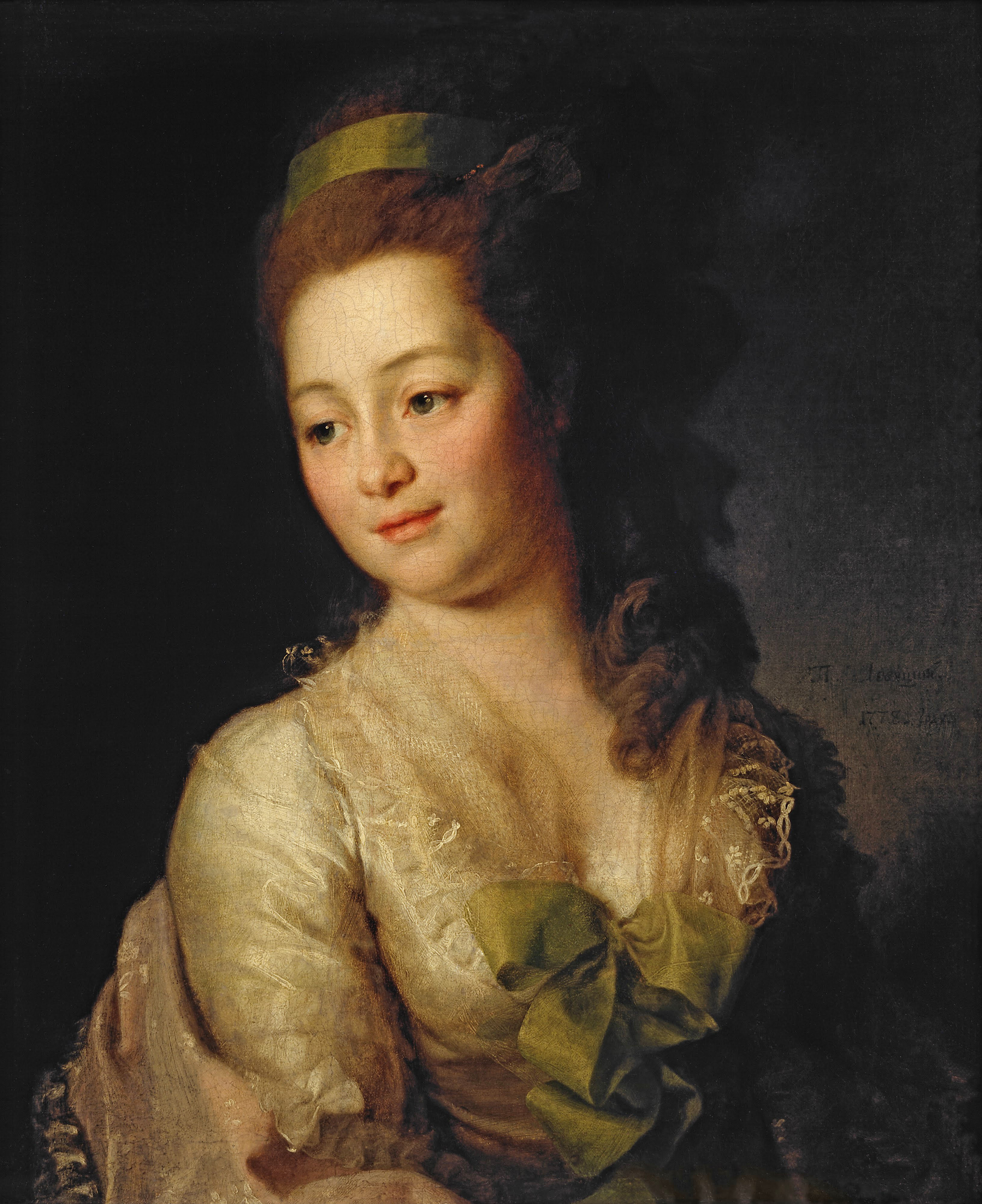 Левицкий Д.. Портрет Марии Алексеевны Дьяковой. 1778