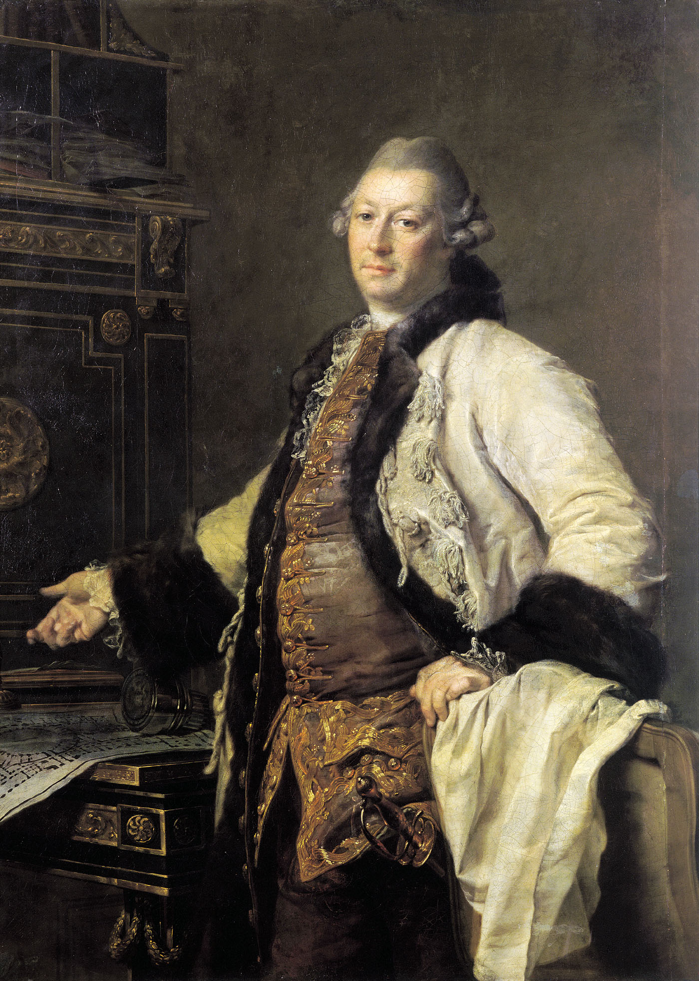 Левицкий Д.. Портрет архитектора Александра Филипповича Кокоринова. 1769