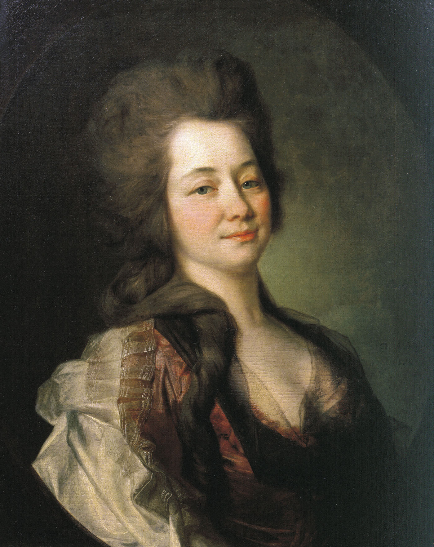 Левицкий Д.. Портрет Марии Алексеевны Львовой. 1781